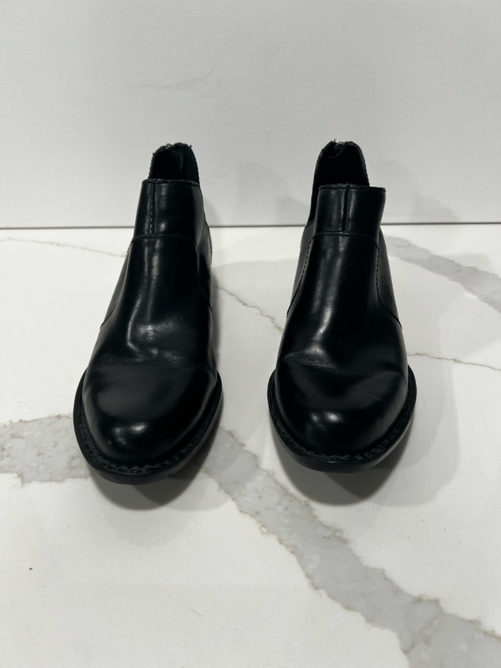 Born Black Leather Chukka Boots